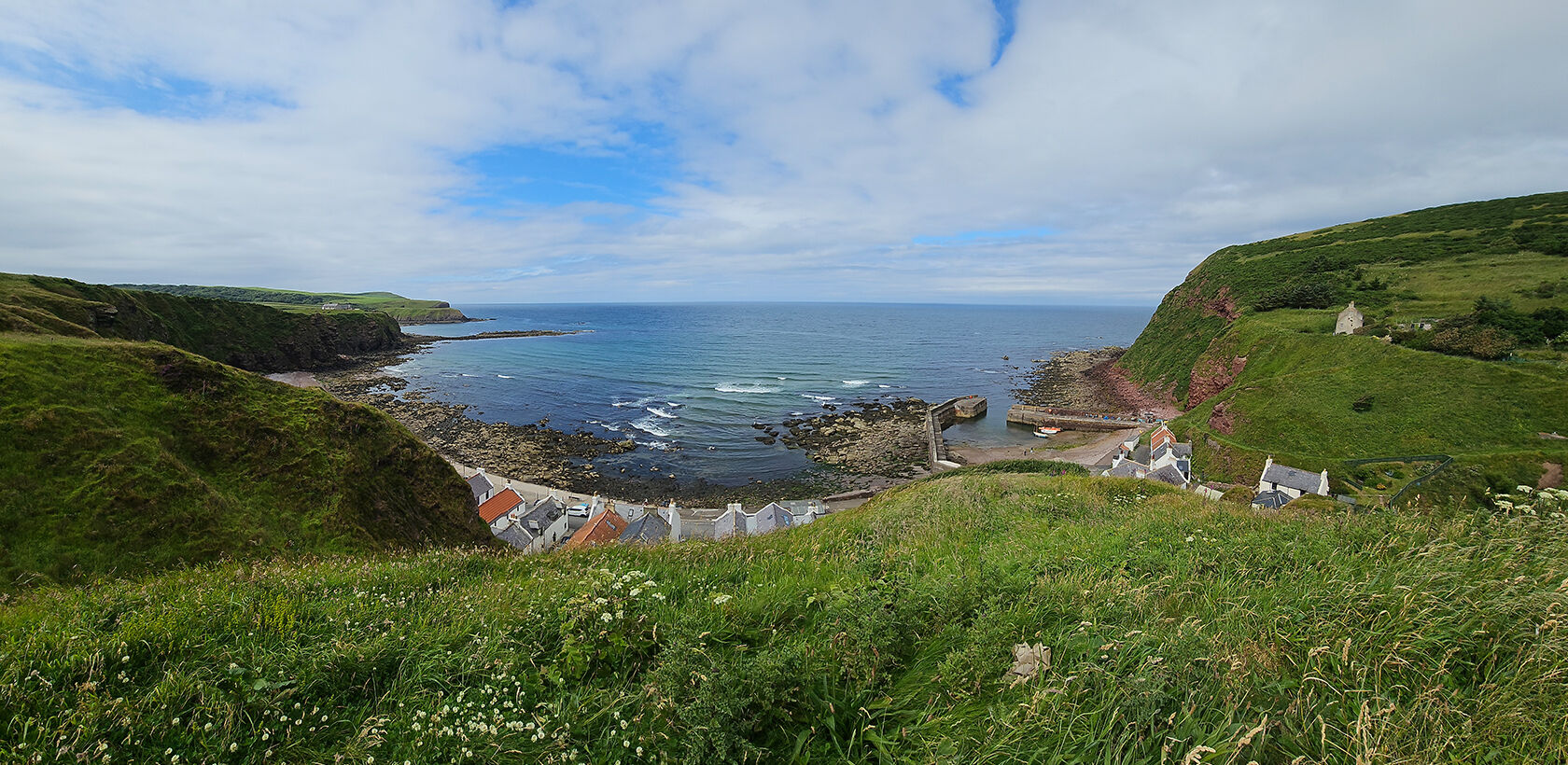 Aberdeenshire Coastal Fishing Village